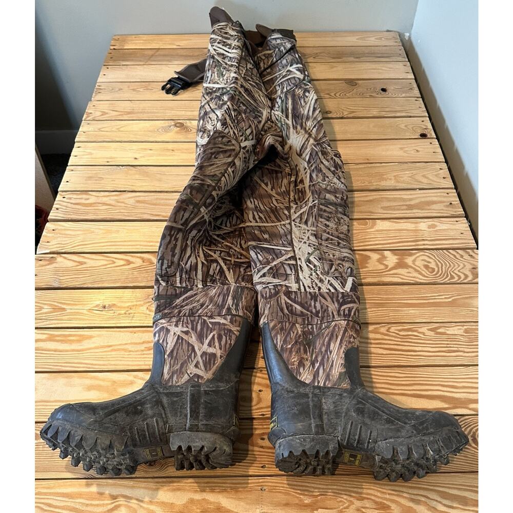 Remington Camouflage Waders Size 8 Men’s Brown